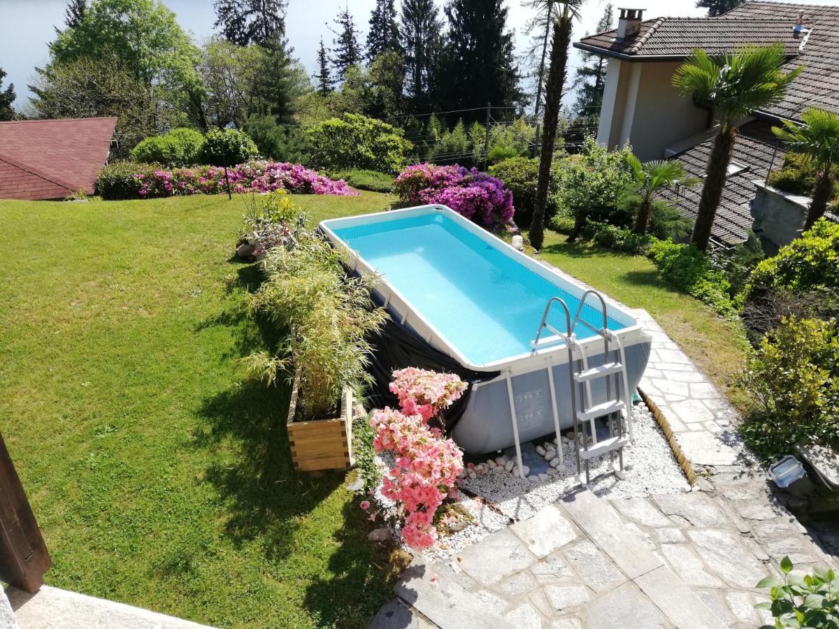 Romantica Casetta Nel Verde Con Vista Sul Lago 贝尔吉拉泰 外观 照片